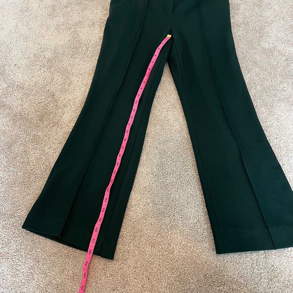 Rachel Zoe Women's Dark Green Trouser Pant Size 10 - Picture 4 of 11